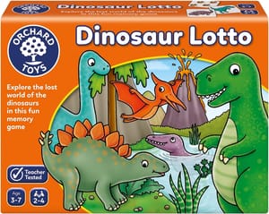 Orchard Toys Dinosaur Lotto Memory Game for Ages 3+