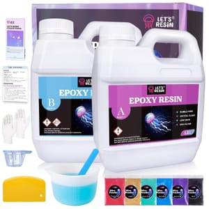 All in One Resin Starter Kit: Epoxy Resin 3.4ltr