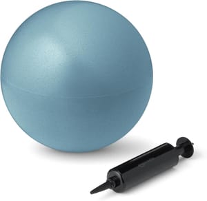Amazon Basics Mini Pilates Ball, Anti-Burst Exercise Ball Aqua