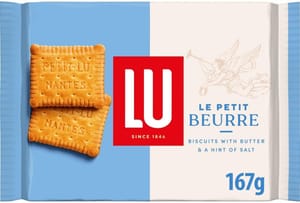 Lu Le Petit Beurre Butter Biscuits,167g (£1.09/98p S&S)