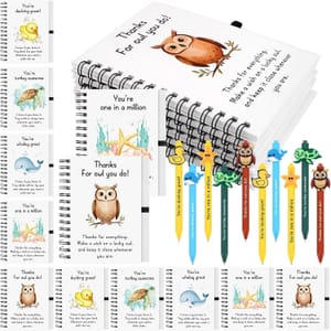 10 Sets Thank You Notebooks and Pens Gift Sets
