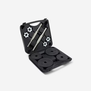 CORENGTH Weight Training 20 Kg Partly Recycled Cast Iron Dumbbells Set