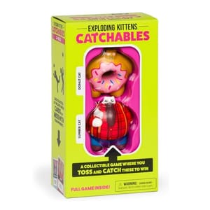 Exploding Kittens Catchables Game - Lumber Cat & Donut Cat