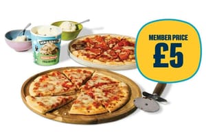 Co-Op Meal Deal 2 Pizzas + Ben & Jerry's Ice Cream £5 Members / £6 Non
