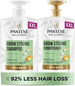 Pantene Grow Strong Shampoo and Conditioner Set, VALUE PACK, 2x 1L