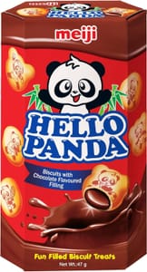 Hello Panda Chocolate Biscuits 57 G Pack of 10