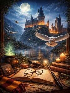 Cdsnxore Castle Diamond Painting Kit