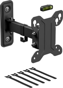 D-Line TV Wall Bracket for 1327in TVs, Tilt/Swivel, VESA 75x75100x100