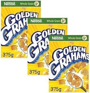 Nestl Golden Grahams Cereal 375g Pack of 3