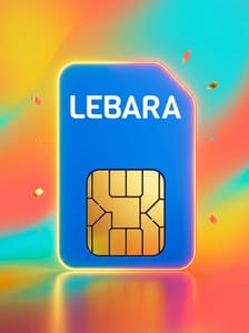Lebara No Contract 5G Sim Only 50GB Data £1.30p/m First 7 Months