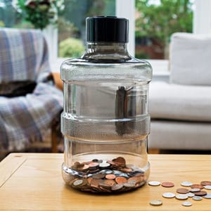 InGenious Super Size Coin Counting Jar