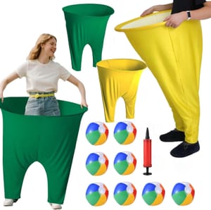 Granny Pants Yard Game Set with 8 Balls and Pump