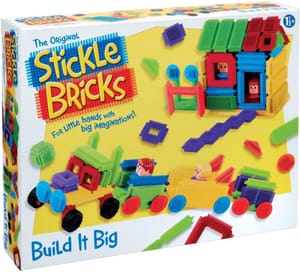 Stickle Bricks Build-It Big Building Set for Imagination, Motor Skills