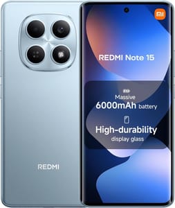 XIAOMI REDMI Note 15 Smartphone 8+256GB Glacier Blue 6000mAh