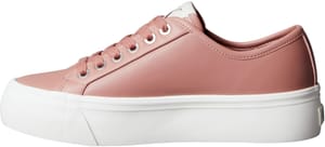 Calvin Klein Women's Pink Low-Top Lace-up Trainers, Size 7