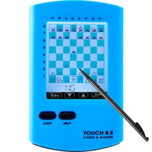 CNSENIOR Handheld Chess Board with 8-in-1 AI Training, 2.9-Inch Display