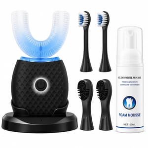 360 U-Shaped Ultrasonic Automatic Toothbrush, Hands-Free