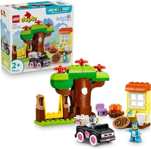 LEGO DUPLO Bluey Set with 2 Figures, Car & Swing