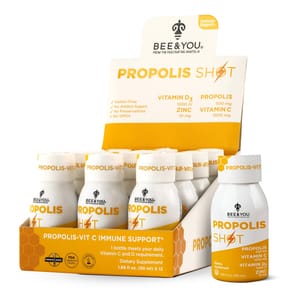 Bee and You Propolis Shot with Vitamin C, D3, Zinc - £17.74 S&S Voucher