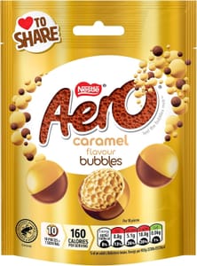 Aero Bubbles Caramel Chocolate Sharing Bag 92g - £1.19 S&S