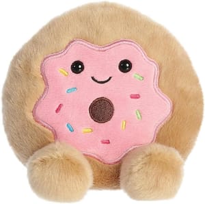 Aurora Palm Pals Claire Donut 5in Soft Toy Brown