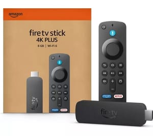 Amazon Fire TV Stick 4K plus with Alexa Voice Remote