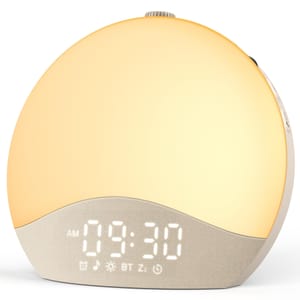 DEAL STACK - Ecozy Sunrise Alarm Clock with Bluetooth Wake-up Light