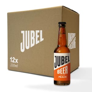 DEAL STACK - JUBEL Peach Beer Gluten Free, 4% ABV - £20.16 S&S Voucher