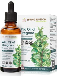DEAL STACK - Oregano Oil 30ml Pure, Undiluted Immunity Aid - £12.79 S&S Voucher