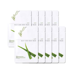 EUNYUL Daily Care Aloe Facial Sheet Mask - 10 Pcs