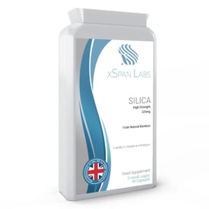xSpan Silica 225mg, 90 Capsules, Highly Bioavailable - £5.98 S&S Voucher