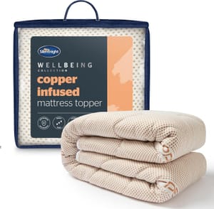 Silentnight Wellbeing Copper Double Mattress Topper