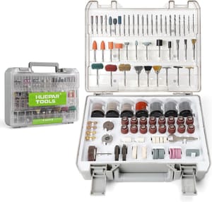 Huepar 510-Piece Rotary Tool Accessories Kit, 1/8" Shank