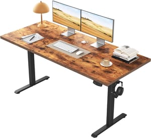 Klicelor Electric Standing Desk, 2 Memory Buttons, 150x60