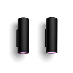 Philips Hue White & Color Ambiance Outdoor Wall Light 2-Pack