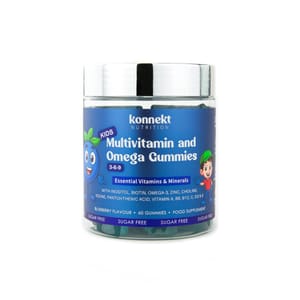 Kids Multivitamin Omega 3-6-9 Gummies Sugar Free 60 Gummies - £4.68 S&S Voucher