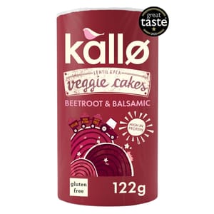 DEAL STACK - Kallo Beetroot Veggie Cakes & Lentil Crackers - £1.49 S&S Voucher