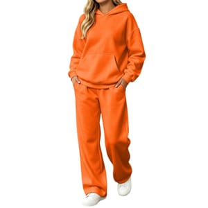Women's Oversized Tracksuit 2-Piece Hoodie & Sweatpants Set UK