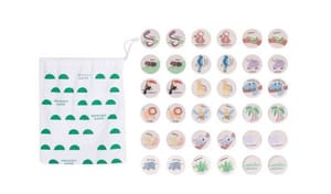 Chad Valley Wooden Memory Counters Game