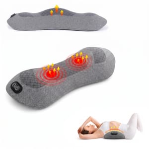 3-in-1 Cordless Back Massager with Heat and Vibration