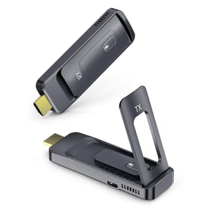 DEAL STACK - Wireless HDMI Transmitter & Receiver, 6RX, 4K, 165FT