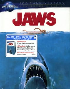 Jaws Universal 100th Anniversary DigiBook Blu-Ray DVD Digital Copy UltraViolet