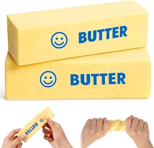 Yizemay 2-Pack PU Butter Squishy Fidget Balls