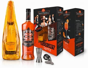 Sant'Orsola Luxury Spritz Set: Prosecco, Aperitivo, Stopper, Jigger - £9.94 S&S