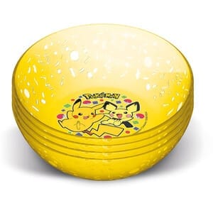 Pack of 4 Pokemon / Squishmallows Plastic Bowls - Free C+C