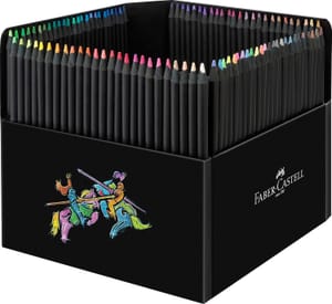 Faber-Castell Black Edition Colour Pencils in Cardboard Wallet 100 - £25.27 S&S