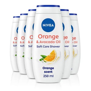 NIVEA Indulgent Moisture Orange Shower Cream 250 Ml (6x) - £7.81 S&S Voucher