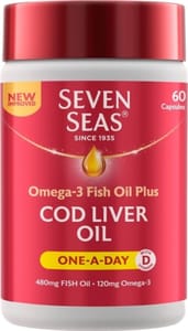 DEAL STACK - Seven Seas Cod Liver Oil Omega-3 with Vitamin D - £4.10 S&S Voucher