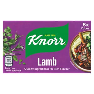 DEAL STACK - Knorr Lamb Stock Cubes, Gluten-Free, 8x 10 G - £1.20 S&S Voucher