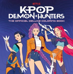 K-Pop Demon Hunters: Official Deluxe Colouring Book